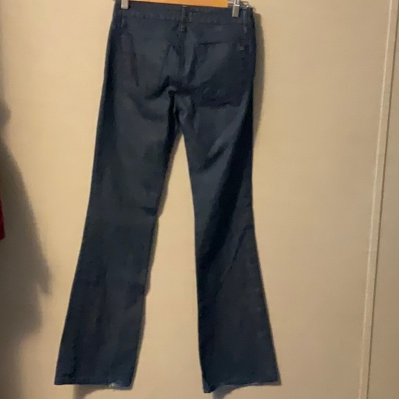 Joe's Jeans Dark Blue Flare Women's Jeans - Picture 2 of 5